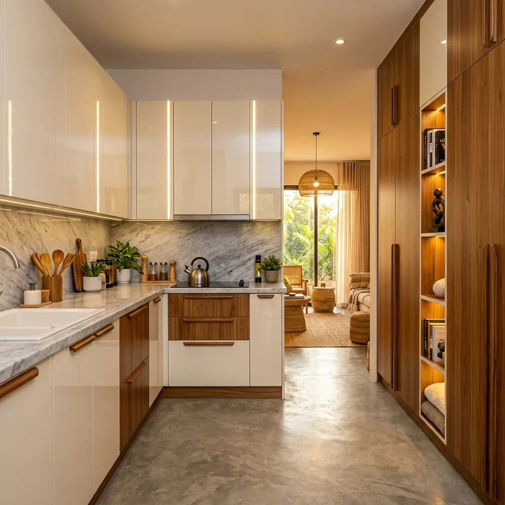 Bespoke fitted kitchen cabinets and luxury wardrobe joinery